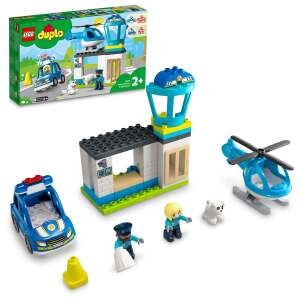 LEGO® DUPLO® Town Rendőrkapitányság és helikopter 10959 58450874 LEGO