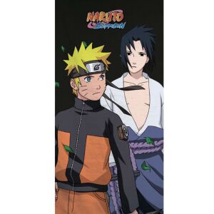 Плажна кърпа Naruto Shippuden със Sasuke и Naruto - Homyl