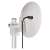 Village Moon-V900 universal antenna, white, back view with cable