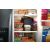 DYMO labeled containers in refrigerator, food organization with DYMO labels