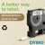 DYMO label tape, 12mm x 7m, D1, black on white, recycled materials