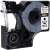 DYMO D1 label tape, 12mm x 7m, black on white