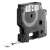 DYMO D1 label tape, 12mm x 7m, black on white