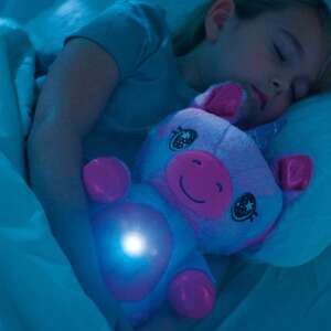 Pihe-puha ölelnivaló plüss unikornis - csillagkivetítős éjszakai fény és játszópajtás, rózsaszín (BBM) 58486702 Éjjeli fények, projektorok