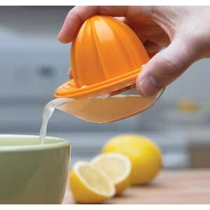 Kézi citrus facsaró - citrom, narancs és lime facsaró beépített szűrővel és 250 ml-es mérőpohárral (BBM) 58490283 Gyümölcscentrifugák és préselők