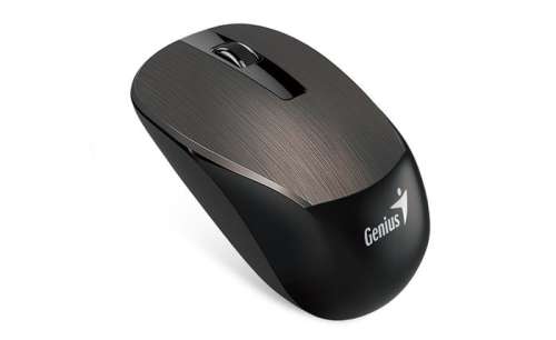 GENIUS Mouse, fără fir, optic, dimensiune standard, GENIUS NX-7015 maro ciocolatiu