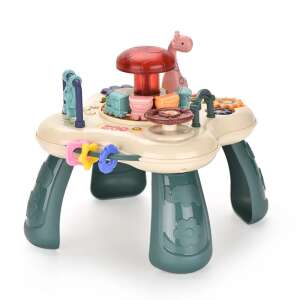 Zenélő, világító állatkertes játék babáknak - színes készségfejlesztő játék állatfigurákkal (BBJ) 58492641 Fejlesztő játék babáknak