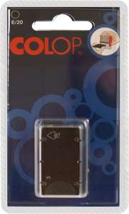 COLOP Bélyegző cserepárna, 2 db/bliszter, COLOP "E/20", fekete 31559948 