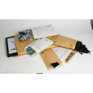 VICTORIA PAPER buborékos boríték, barna, 125x175 mm külső méret, 105x165 mm belső méret - Boríték