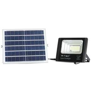 V-TAC Proiector solar, 40W, IP65, 1050Lm, negru, cu panou solar - V-TAC Reflectoare și lămpi de lucru