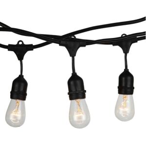 V-TAC 5m E27 waterproof string light with E27 sockets - Christmas