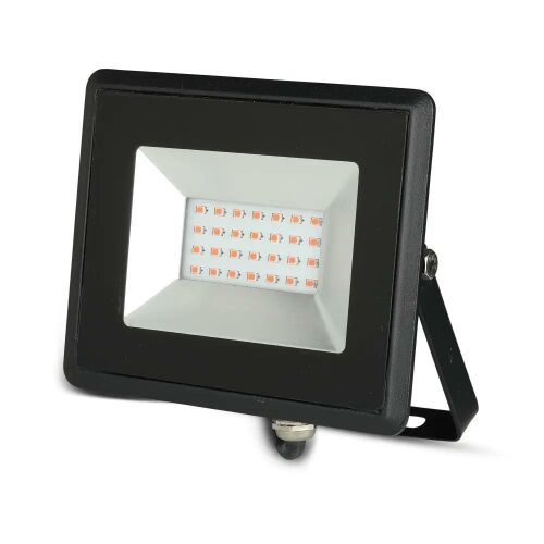 V-TAC 20W Piros LED Reflektor, IP65 Vízálló