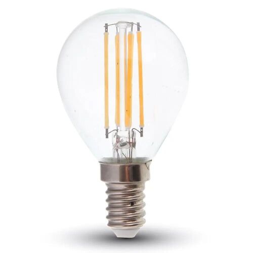 V-TAC Filament LED Égő E14 P45 - Meleg Fehér