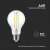 V-TAC 12W E27 A60 átlátszó filament LED izzó, nem villog, nem tartalmaz higanyt, nem bocsát ki UV sugárzást
