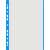 DONAU Genotherm Ochranný obal na dokumenty A4, 40 mikrónov, modrý okraj, 100 kusov