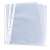 DONAU Genotherm A4 clear document pockets, 50 micron, 11 holes, for binders