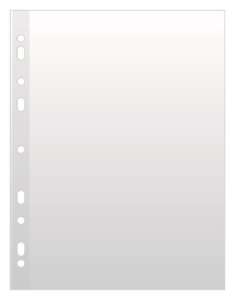 DONAU Genotherm A5 Clear Document Protector, 50 Micron, 100 Pack - Document wallet