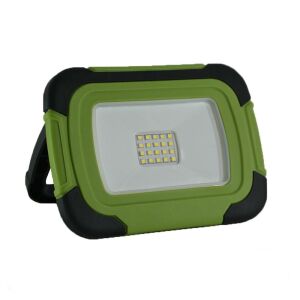 V-TAC 10W Reflector LED Reîncărcabil, carcasă verde și neagră - V-TAC Reflectoare și lămpi de lucru