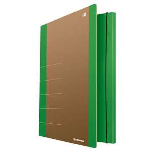 DONAU Life A4 dosar cu elastic, verde neon - Dosare