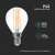 V-TAC 4W E14 átlátszó filament LED izzó 80%-os energiatakarékossággal