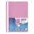 DONAU A4 rózsaszín gyorsfűző mappa, 120/180 mikron, 10 db-os csomag