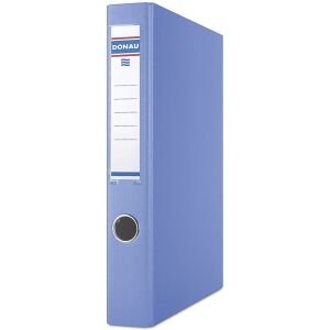 DONAU A4 Plavi fascikl s prstenima, 4 D-prstena, 45 mm, PP/Karton - Uredska mapa