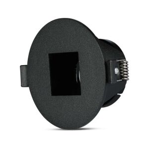V-TAC LED Spotlámpa Keret - GU10 - Fekete 131638771 - V-TAC