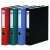 DONAU ring binder, 4 colors, A4 size, 2 rings, D-shaped, PP/cardboard cover
