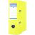 DONAU Master A5 Lever Arch File, 75mm, Lemon Yellow