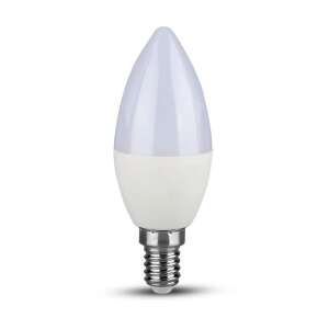 V-TAC 7W E14 meleg fehér LED gyertya égő - SKU 111 79014224 
