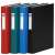 DONAU Ring Binder, 4 pack, red, green, blue, black, A4 size, 2 rings, PP/cardboard cover