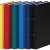Assortment of DONAU ring binders in various colors, A4 size, 35mm spine
