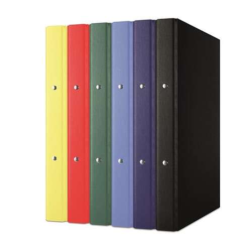 Assortment of DONAU ring binders in various colors, A4 size, 35mm spine