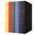 Assortment of DONAU ring binders in various colors, A4 size, 35mm spine