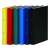 Assortment of DONAU ring binders in various colors, A4 size, 35mm spine