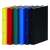 Assortment of DONAU ring binders in various colors, A4 size, 35mm spine