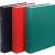 DONAU A5 ring binder, black, red and green