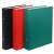 DONAU A5 ring binder, black, red and green