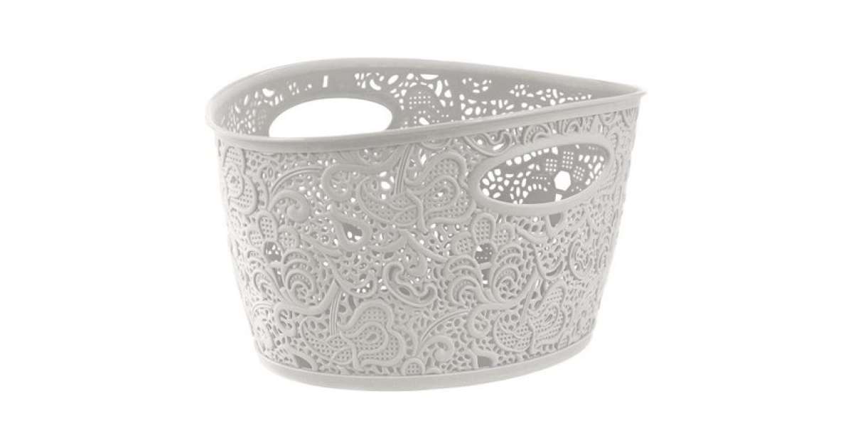 CURVER Korb mit Zackeneffekt, CURVER "Victoria", weiß