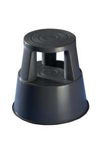 WEDO dark gray rolling step stool, 150kg weight capacity - Ladder and Step Stool