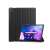 Lenovo Tab M10 Plus 3rd Gen Smart Case, black, front and back view, closed