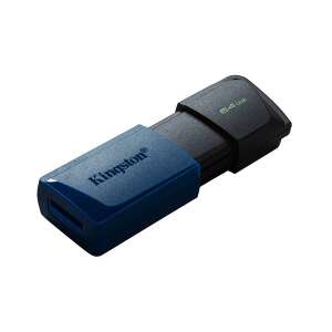 Kingston DataTraveler Exodia M 64GB USB 3.2 Flash-Laufwerk, blau - Kingston