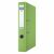 Donau A4 lever arch file, light green, side view