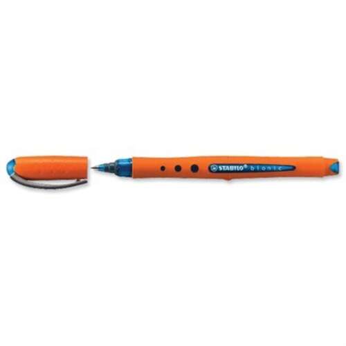 Stabilo Bionic Worker rollertoll, kék tinta, 0,3 mm, narancssárga - Írószer