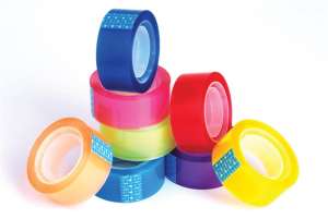 DONAU colored stationery tape, 18 mm x 18 m, assorted colors - Adhesive Tape