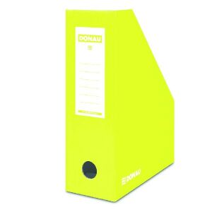 DONAU Lemon yellow cardboard slipper, 100 mm, DONAU 140600297 - Magazine file