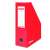 Red Donau magazine file, 100mm capacity, for A4 documents