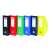 Donau magazine files in various colors, 100mm capacity, for A4 documents