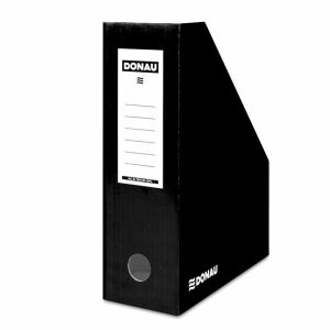 DONAU File Folder, Cardboard, 100 mm, DONAU, Black 133776909 - Magazine file