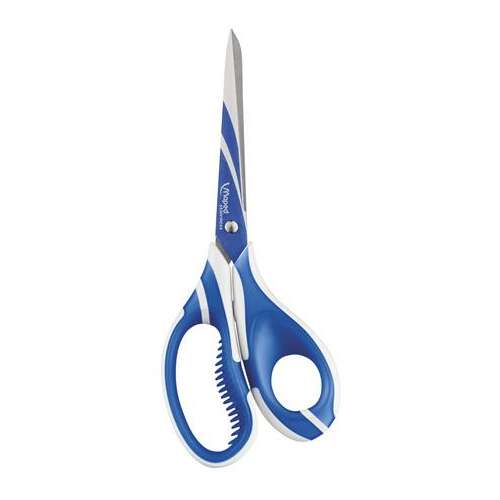 Maped Zenoa Fit Allzweckschere, blau und weiß, 21 cm